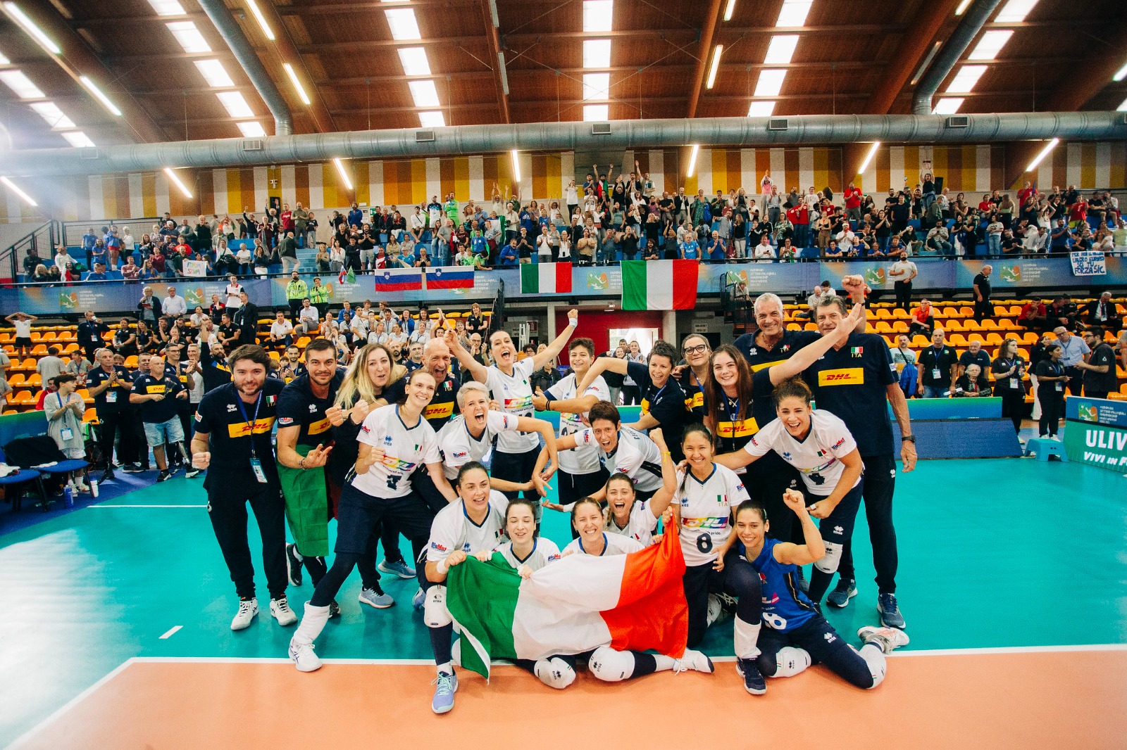 Europei femminili l'Italia è campione d'Europa e stacca il pass per i
